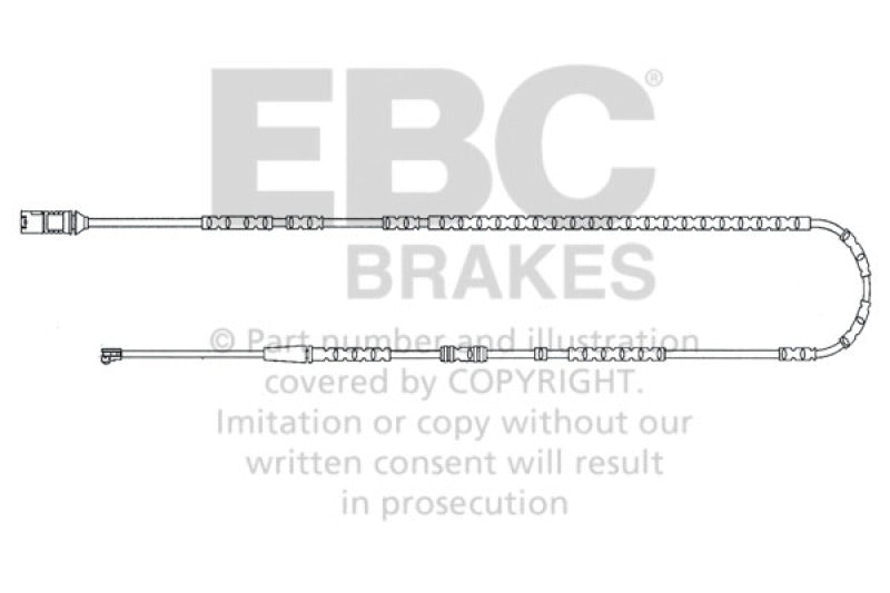 EBC 2010-2016 BMW Z4 3.0L (E89) Rear Wear Leads EFA145