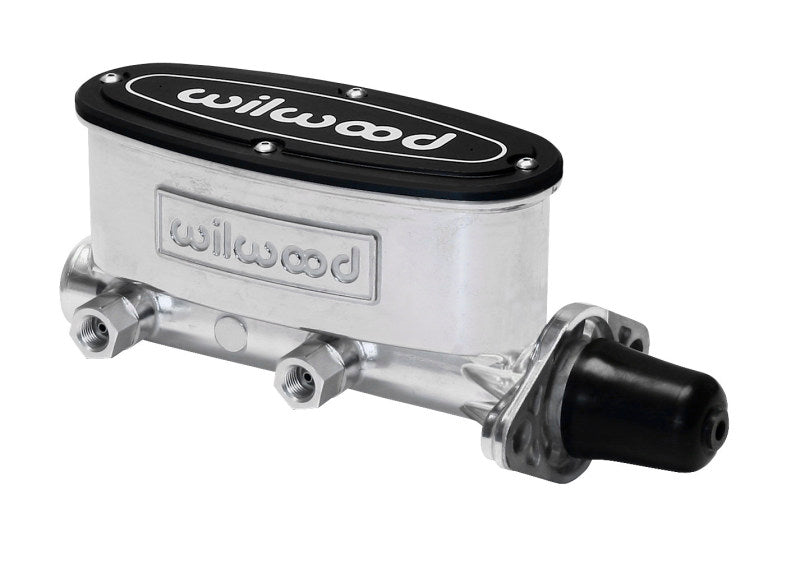 Wilwood High Volume Tandem Master Cylinder 1in Bore Ball Burnished 260-8555-P