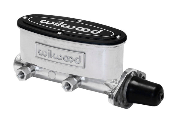Wilwood High Volume Tandem Master Cylinder 1in Bore Ball Burnished 260-8555-P