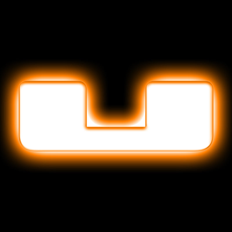 ORACLE Lighting Universal Illuminated LED Letter Badges Matte Wht Surface Finish U SEE WARRANTY 3140-U-005
