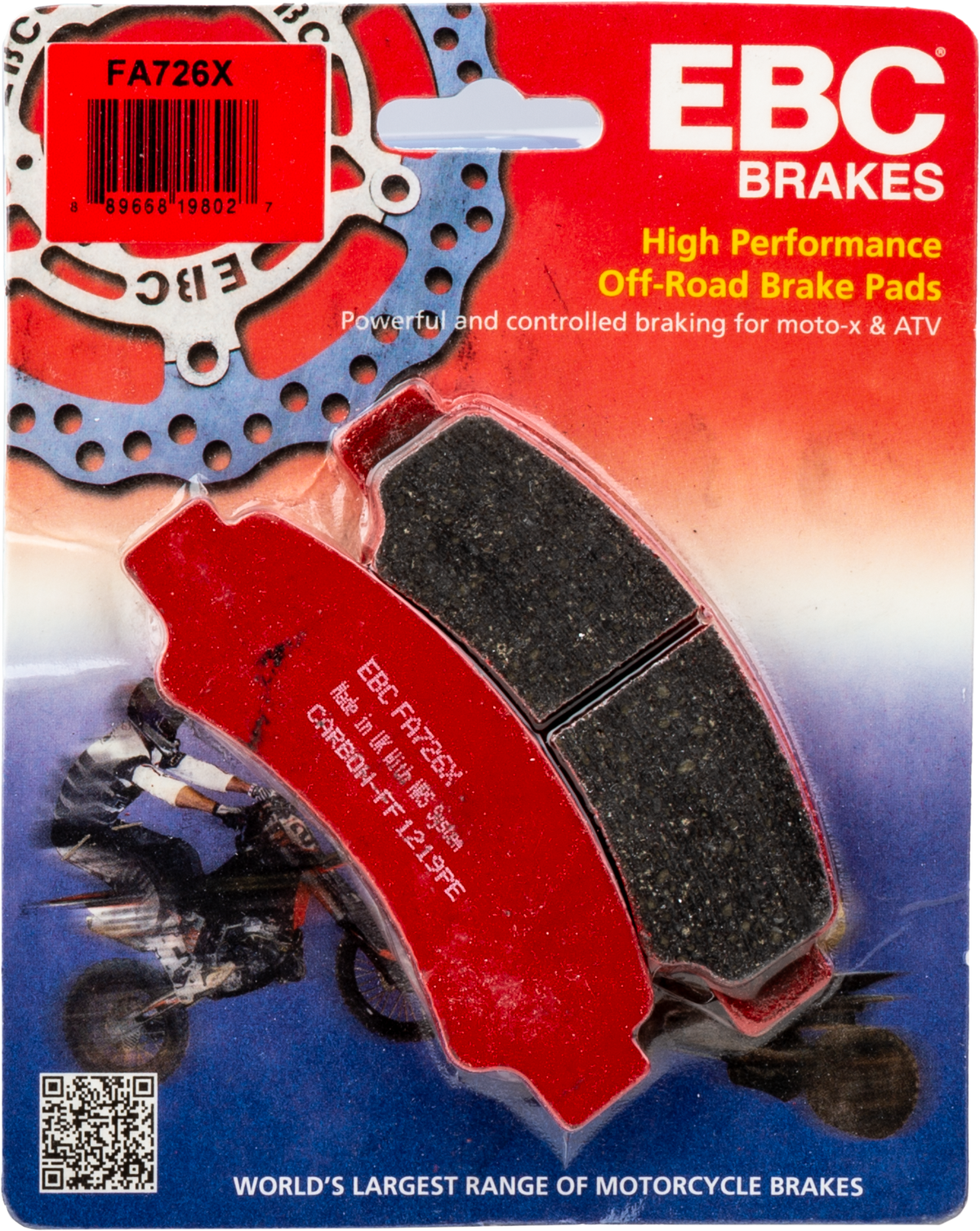 Ebc FA726X X Series Carbon Brake Pads