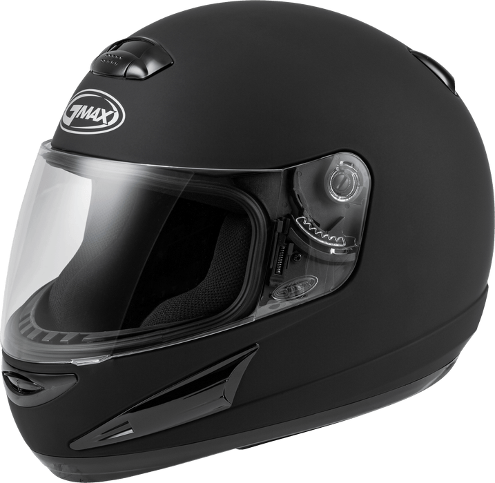 GMAX GM38 Full Face Street Motorcycle Helmet - Flat Black 2X-Large