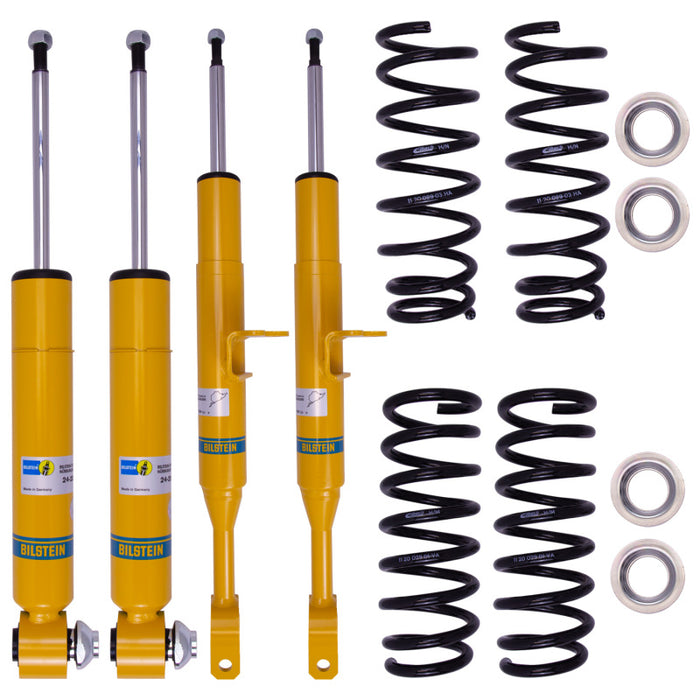 Bilstein B12 (Pro-Kit) 12-17 BMW 640i Base L6 3.0L Front and Rear Suspension Kit Fits select: 2015 BMW 640 I GRAN COUPE
