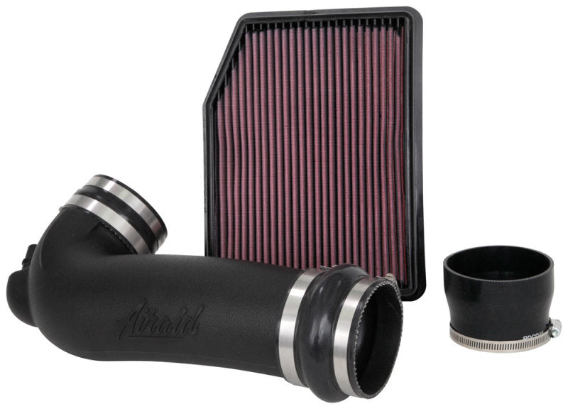 Airaid Cold Air Intake System By K&N: Increased Horsepower, Cotton Oil Filter: Compatible With 2019-2022 Chevrolet/Gmc (Silverado 1500, Sierra 1500) Air- 200-782