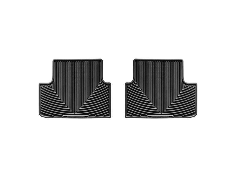 WeatherTech 08-12 Honda Accord Rear Rubber Mats Black W198