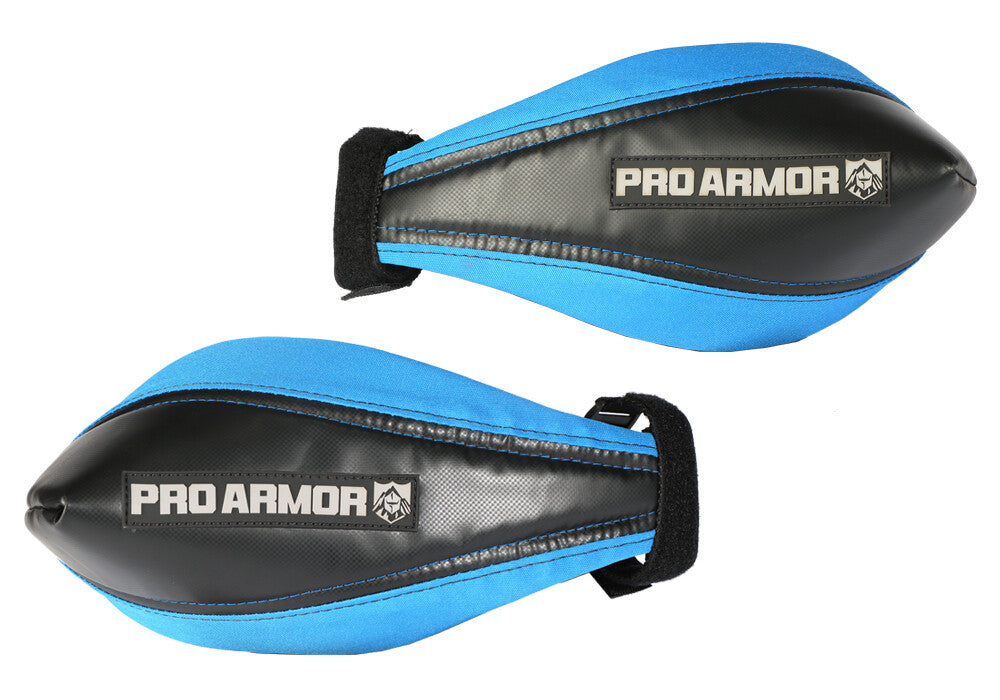 Pro Armor Hand Guards Blk/Blu HGP100-BK/BL