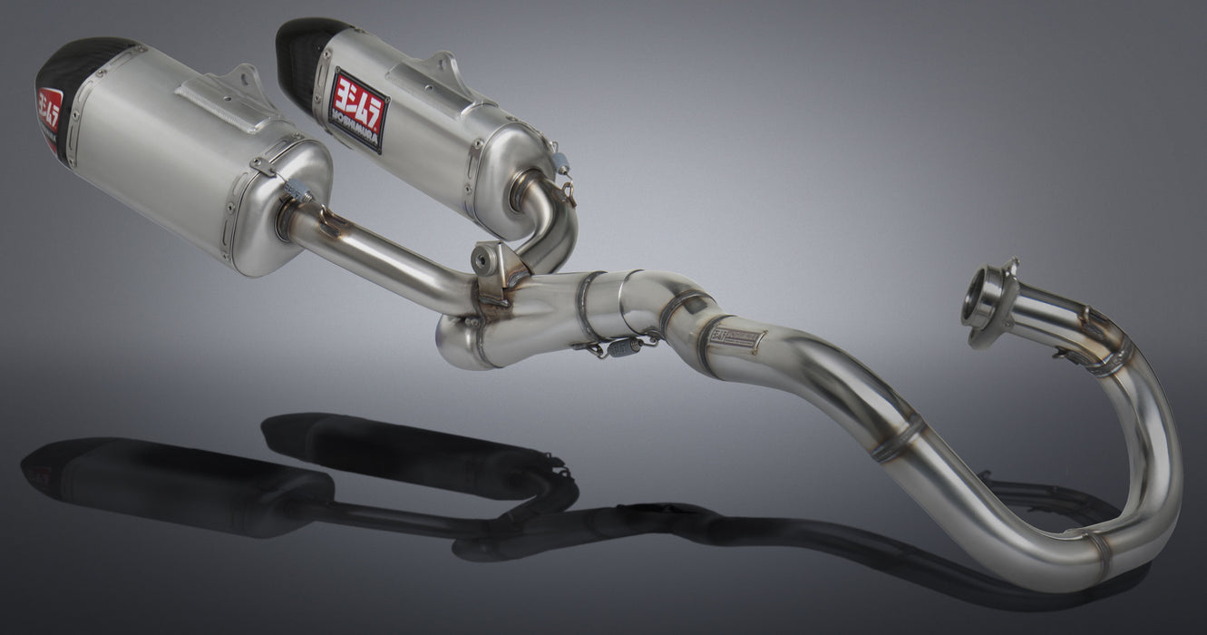 CRF250R 14-17 RS-9 Stainless Full Exhaust, w/Aluminum Mufflers