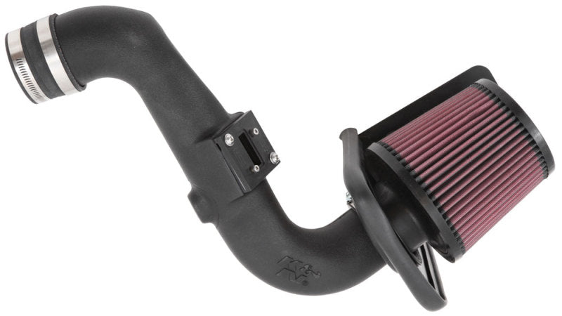 K&N 63-2587 Aircharger Intake Kit for FORD FIESTA ST L4-1.6L F/I, 2014-2019