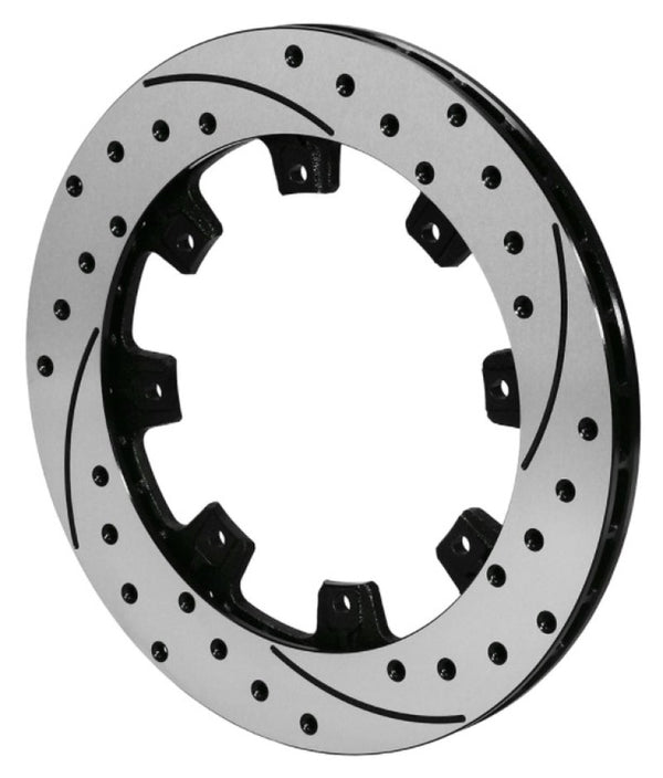 Wilwood Rotor-ULHP Iron RH-SRP BLK Drl 12.19 x .810 8 on 7.78in 160-6924-BK