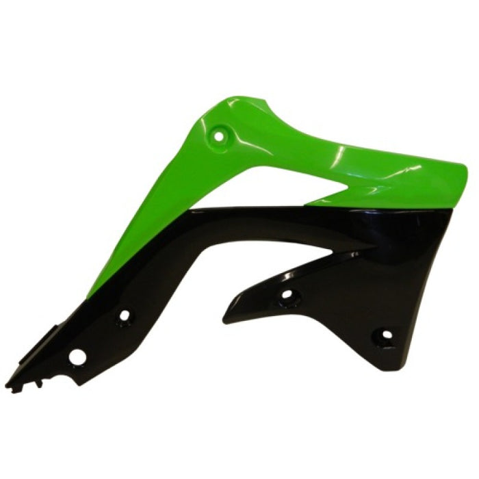 Acerbis Radiator Shrouds Green/Black 2250431089