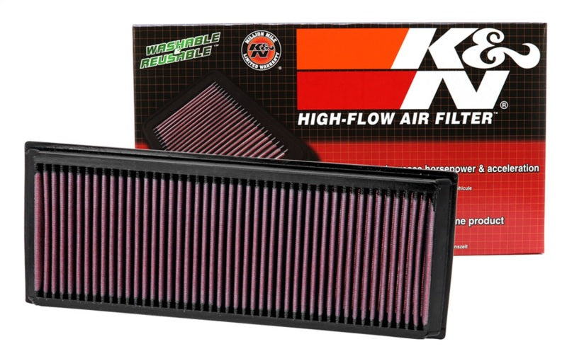 K&N 33-2865 Air Panel Filter for VW JETTA/PASSAT 05-10, TIGUAN 07-10, GTI 09-10, EOS 06-09