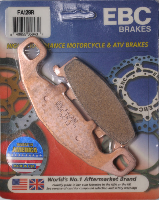 EBC Brakes FA129R Disc Brake Pad Set