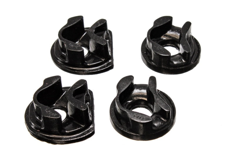 Energy Suspension 01-05 Honda Civic/CRX Black Motor Mount Inserts (Manual Transmission) (2 Torque Mo 16.1111G