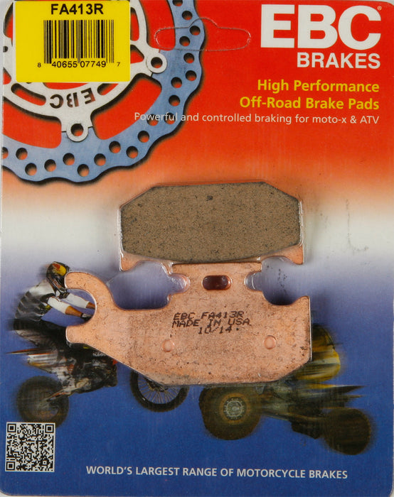 EBC Brakes FA413R Disc Brake Pad Set