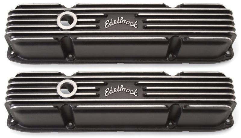 Edelbrock Valve Cover Classic Series Chrysler 383/440 CI V8 Black 41923