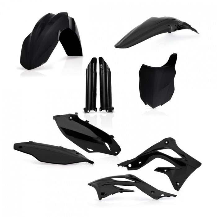 Acerbis Black Full Plastic Complete Kit For Kawasaki KX 450 F 13-15 2314200001