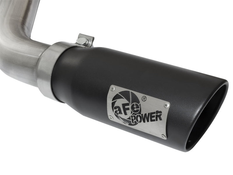 aFe MACH Force-Xp 3in CB SS Dual Exhaust w/Black Tips 09-16 GM Silverado/Sierra 4.3L/4.8L/5.3L 49-44071-B