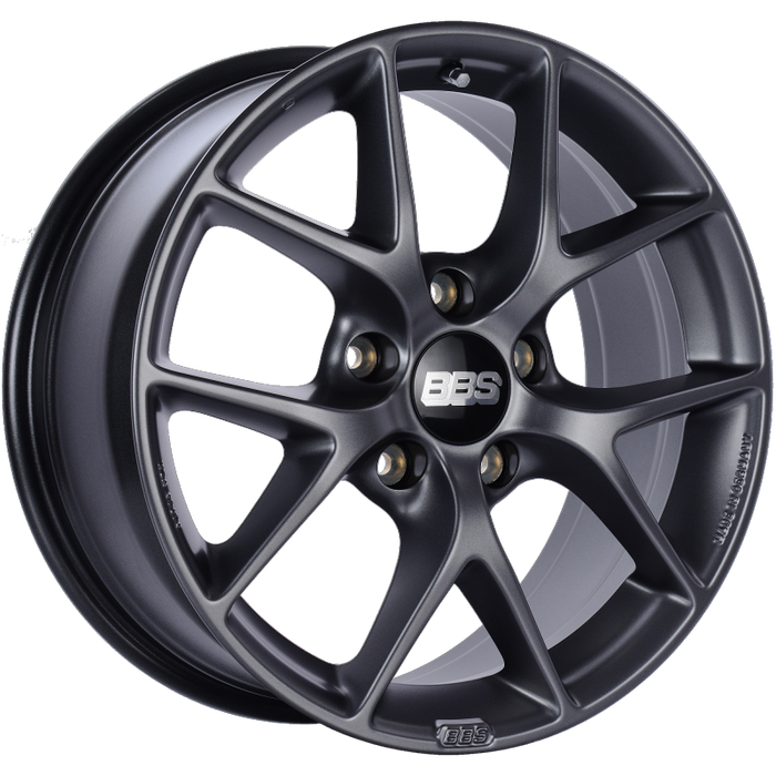 Bbs Sr Satin Grey Wheel With Painted Finish (18X8"/5X130Mm, +50Mm Offset)