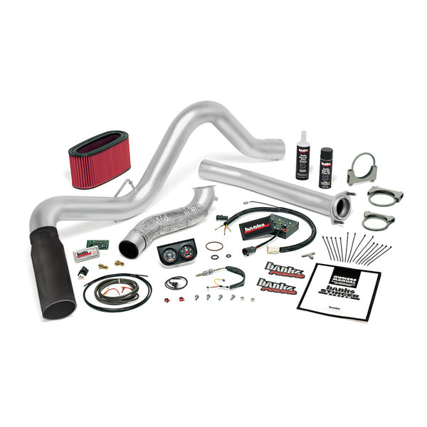 Banks Power 94-95.5 Ford 7.3L Auto Stinger System SS Single Exhaust w/ Black Tip 48551-B