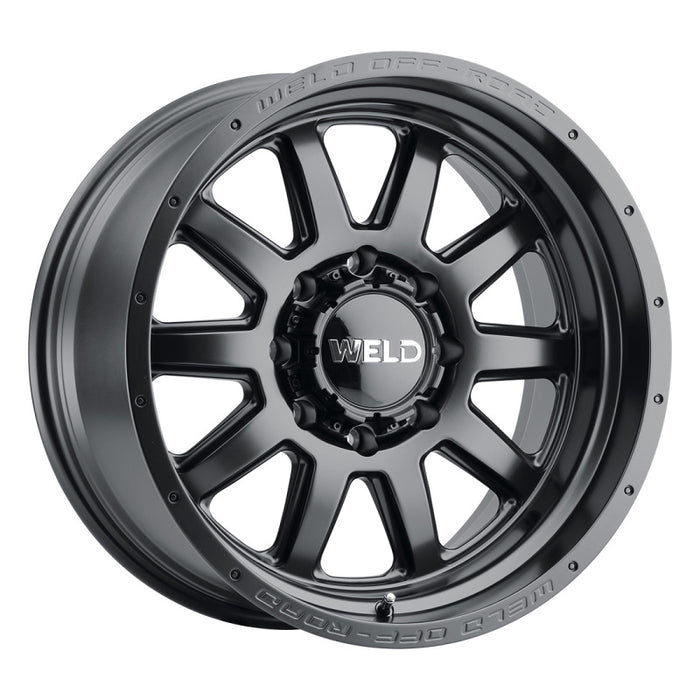 Weld Off-Road W101 20X9.0 Stealth 5X139.7 5X150 ET00 BS5.00 Satin Black 110.2 W10109070500