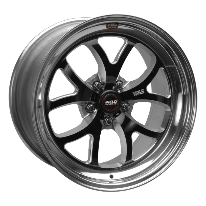 Weld S76 18x9.5 / 5x4.5 BP / 6.2in. BS Black Wheel (Medium Pad) Non-Beadlock 76MB8095A62A