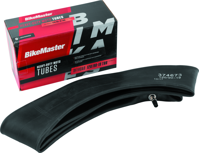Bikemaster Heavy Duty Motorcycle Tire Tubes 120/90-19 Tr6 374673