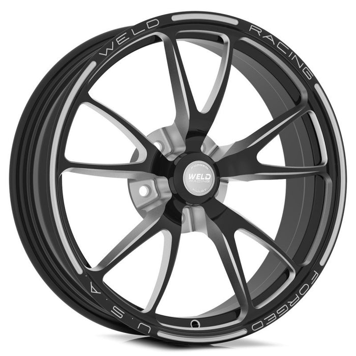 Weld Full Throttle 1-Piece 15x3.5 / 5x4.75 BP / 1.75in. BS Black Wheel Non-Beadlock 82B-15274