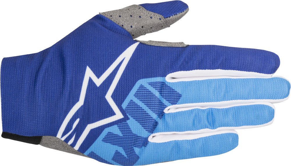 Alpinestars Dune-2 Gloves Blue/Aqua 2X 3562618-7007-XXL