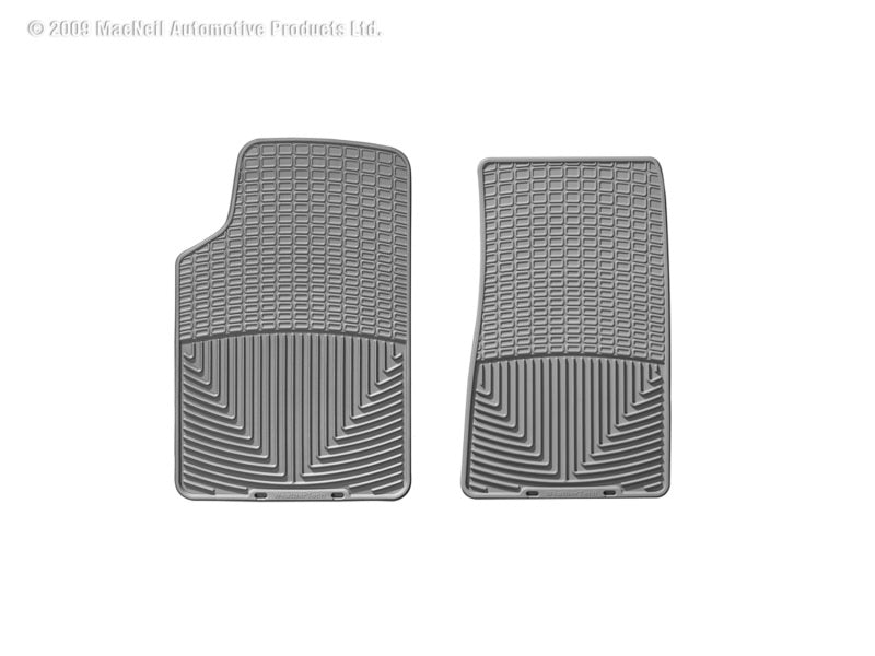 WeatherTech 03-10 Cadillac CTS Front Rubber Mats Grey W47GR