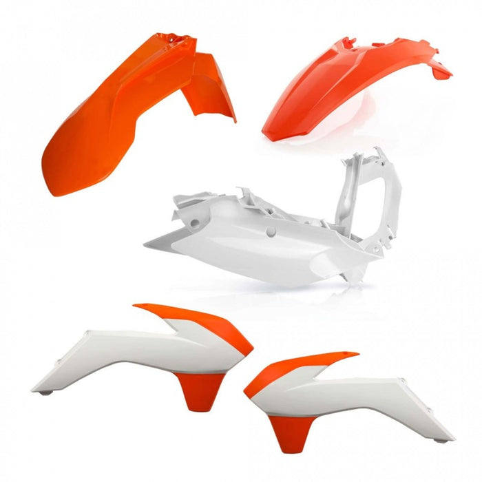 Acerbis Orange Complete Plastic Body Kit (2374135226)