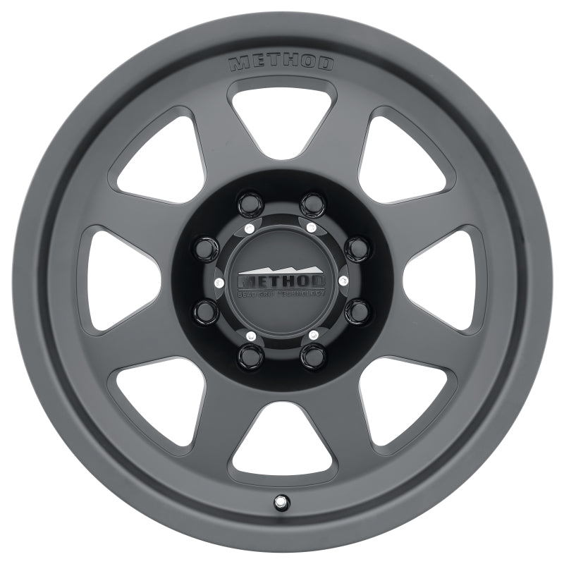 Method MR701 HD 18x9 +18mm Offset 8x6.5 130.81mm CB Matte Black Wheel MR70189080518H