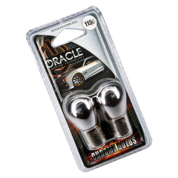 Oracle 1156 Chrome Bulbs (Pair) Amber SEE WARRANTY 5506-005