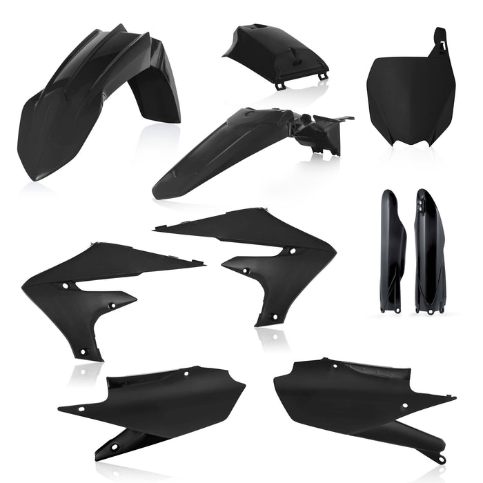 Acerbis Full Plastic Kits For Yamaha - Black (2736350001)