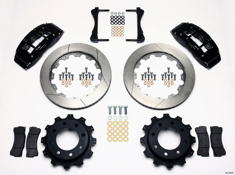 Wilwood TC6R Rear Kit 16.00in 1999-2010 GM Trk 2500 HD 4.84 Cntr 140-9406