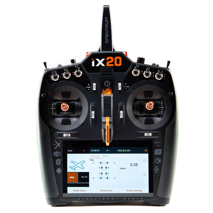 Spektrum Ix20 20-Channel Dsmx Transmitter Only, Spmr20100 SPMR20100