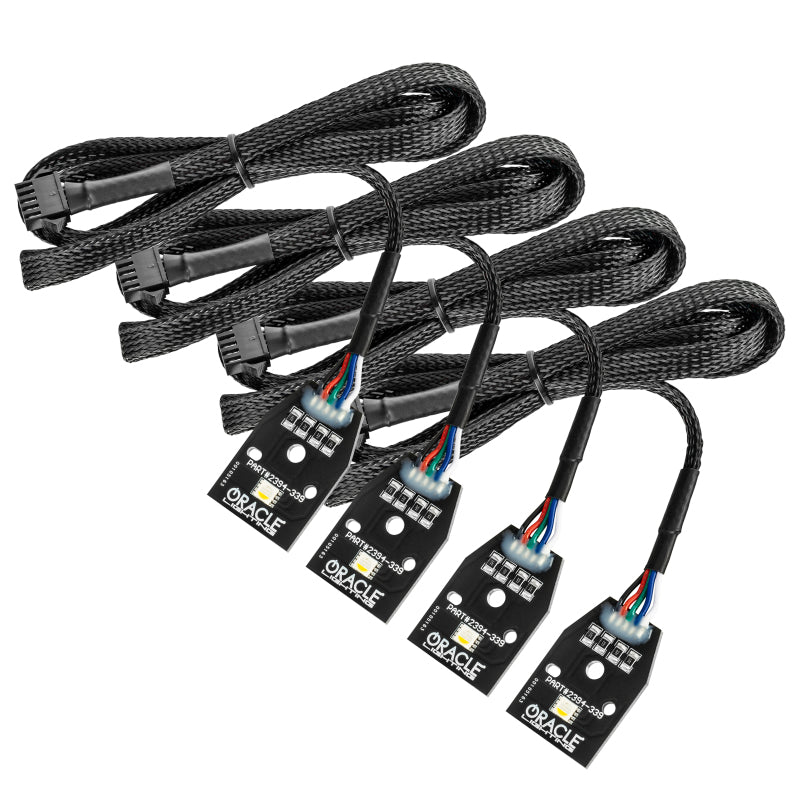 Oracle 15-21 Compatible with Dodge Charger RGB+W DRL Headlight DRL Kit ColorSHIFT w/ BC1 Controller SEE WARRANTY 1443-335