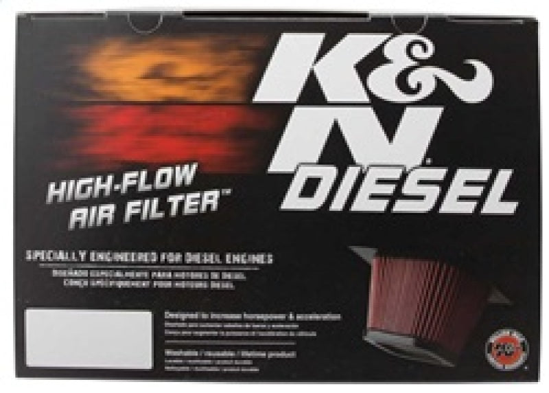 K&N E-0787 Round Air Filter for DODGE RAM 2500/3500 L6-6.7L DSL 2010-2012