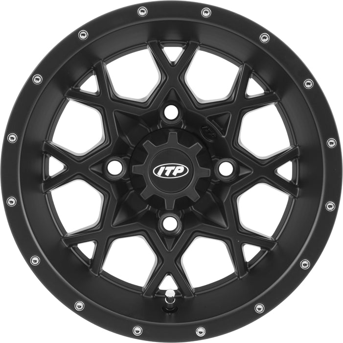 Itp (I.T.P.) Hurricane Wheel Black 14X7 4/137 5+2 1428641536B