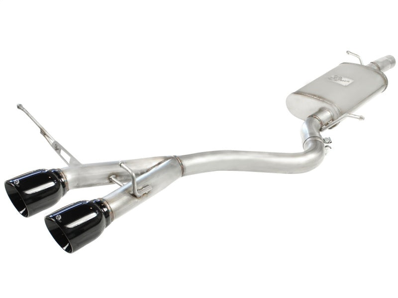 aFe MACHForce XP Exhaust 304SS Cat-Back w/ BlackTips 2008 VW Golf R32 V5 3.2L 49-36408-B