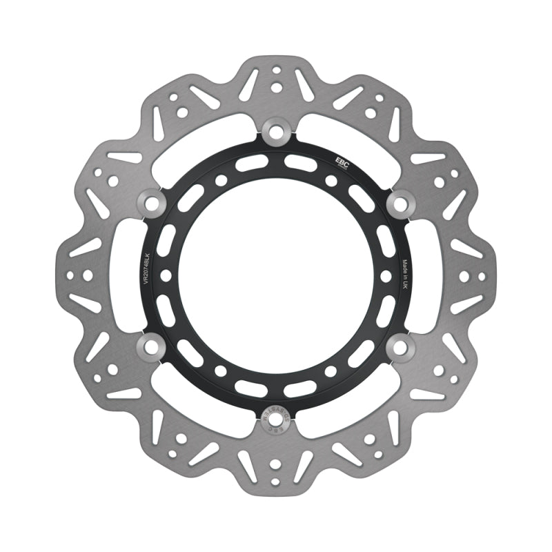 EBC 97-07 Yamaha YZF 600 R Thundercat Front Left/Right Vee Floating Black Rotor VR2074BLK