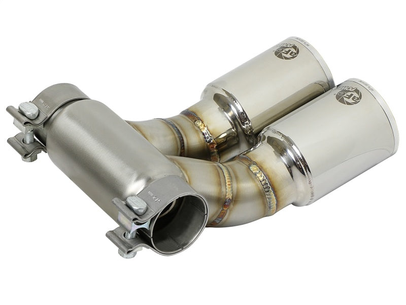 aFe Power 13-14 Porsche Cayman S / Boxster S Polish Exhaust Tip Upgrade 49C36413-P