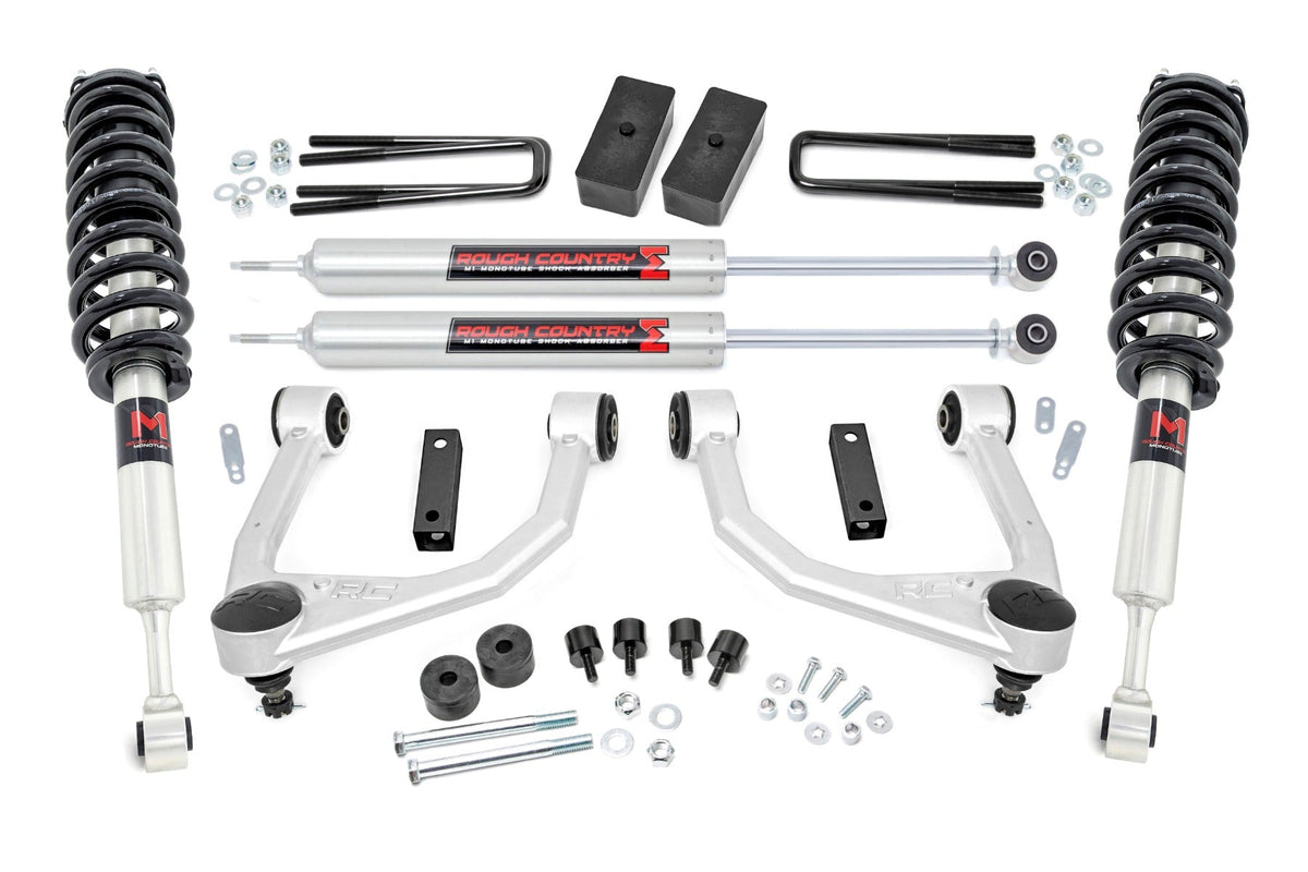 Rough Country 3.5 Inch Lift Kit M1 Struts/M1 Fits toyotaTundra 2WD/4WD (07-21) 76840