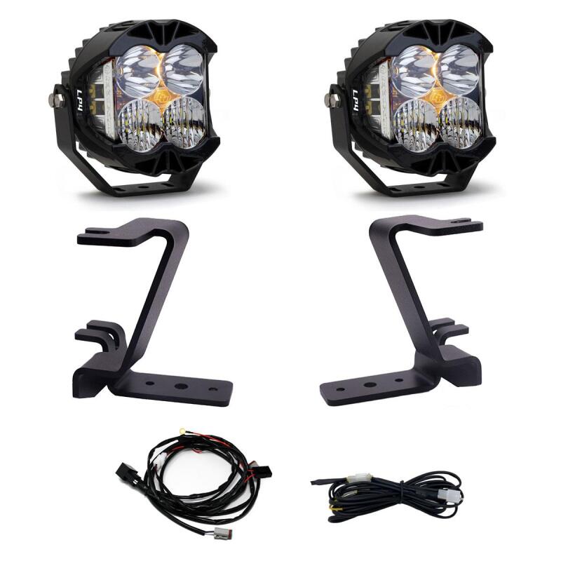 Baja Designs 23-24 Fits Ford F250/F350 Super Duty LP4 a-Pillar Light Kit 448213UP BAJ448213UP