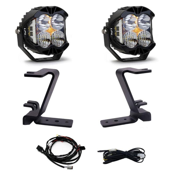 Baja Designs 23-24 Fits Ford F250/F350 Super Duty LP4 a-Pillar Light Kit 448213UP BAJ448213UP