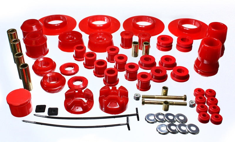 Energy Suspension 01-05 Chrysler PT Cruiser FWD Red Hyper-flex Master Bushing Set 5.18108R