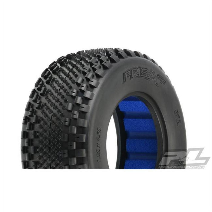 Pro-Line Racing 1/10 Prism Z3 Front 2.2"/3.0" Carpet Short Course Tires (2), Pro10169103 , Black PRO10169103
