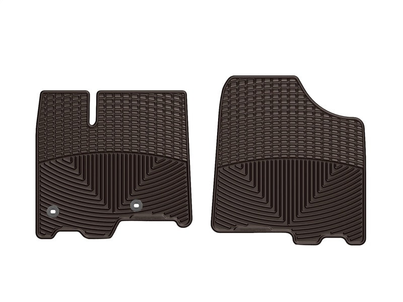 WeatherTech 2013+ Toyota Sienna Front Rubber Mats Cocoa W292CO