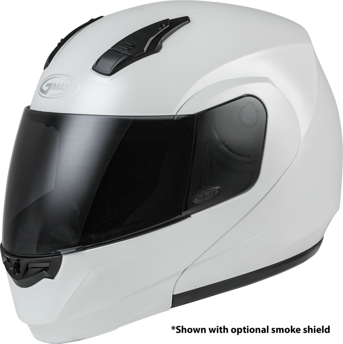 Gmax Md-04 Modular Helmet Pearl White 2X G104088