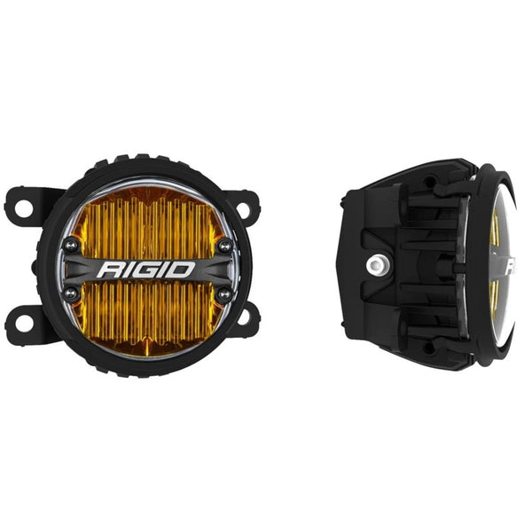 Rigid Industries 12-18 Subaru BRZ / 12+ WRX STI s360-Series 4in LED SAE J583 Fog Light kit Yellow 37119