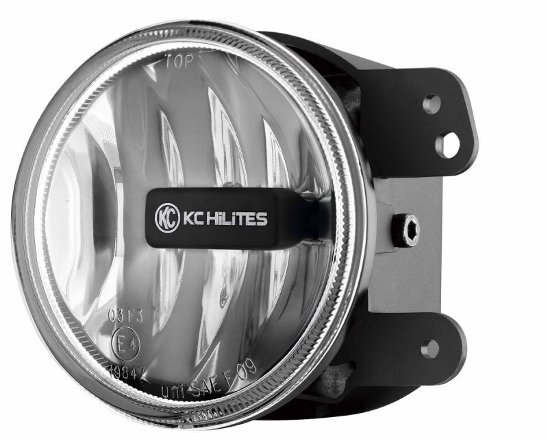 Kc Hilites 4" Gravity® Led G4 Single Light Sae/Ece 10W Fog Beam For 10-18 Jeep Jk 1497